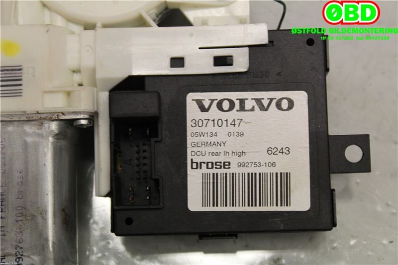 Ruteheis venstre bak til Volvo S40 2004-2007 (Type II, Fase 1) (VOLVO|31253484|)