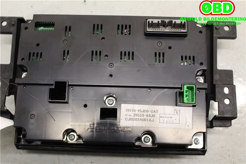 Varmeapparat betjening til Suzuki Grand Vitara 2005-2015 (Type III)  (SUZUKI||39510-65JD0-CAT)