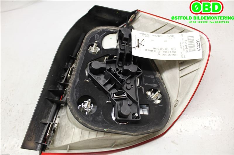 Baklykt venstre til BMW 1-Serie 2004-2011 (E81/E82/E87/E88) (E81/E82/E87/E88) (BMW|63 21 6 924 501|)