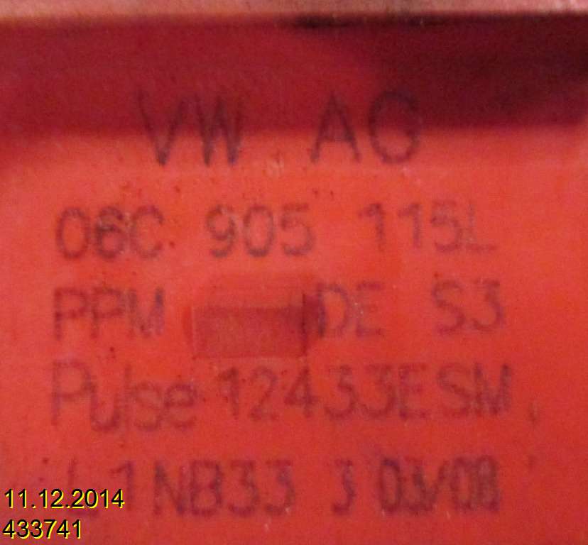 Coil elektronisk til Audi A4 2001-2004 (Type II) (B6) (B6) (AUDI|06C 905 115 M||06C905115L)