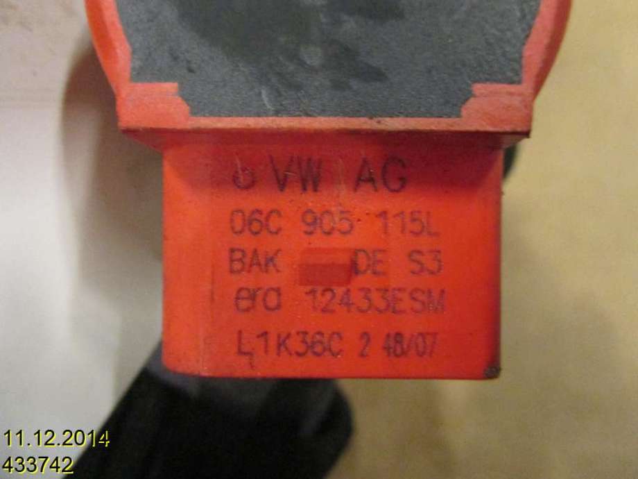 Coil elektronisk til Audi A4 2001-2004 (Type II) (B6) (B6) (AUDI|06C 905 115 M||06C905115L)