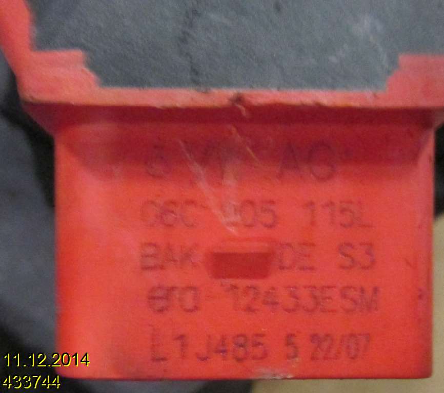 Coil elektronisk til Audi A4 2001-2004 (Type II) (B6) (B6) (AUDI|06C 905 115 M||06C905115L)