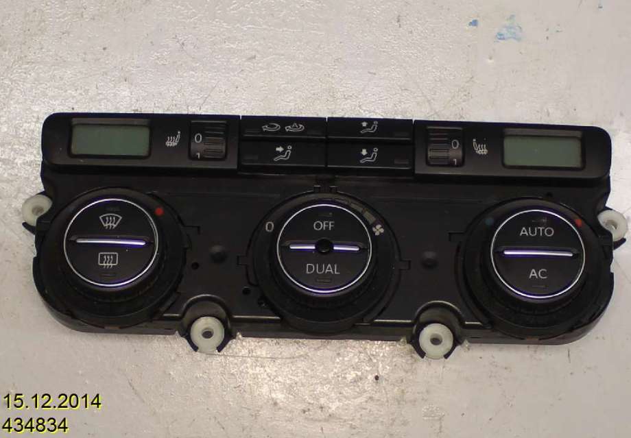 Varmeapparat betjening til VW Passat 2005-2010 (B6) (B6) (2,0TDI 170HK|3C0 907 044 EB||3C0907044DA)