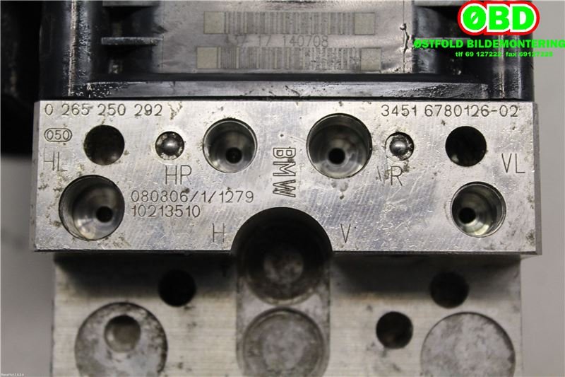 ABS sentral til BMW X5 2007-2013 (E70) (E70) (BMW X5|34516865025|0265250292|34516780126)