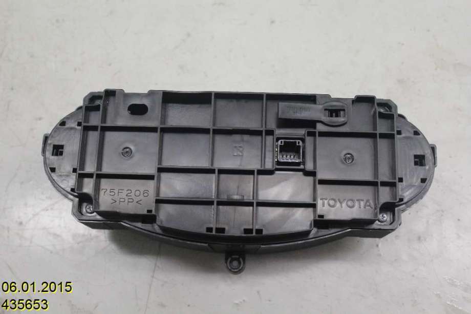 Varmeapparat betjening til Toyota Yaris 2012-2014 (Type III, Fase 1)  (TOYOTA YARIS HYBRID XP1|559000D360C0|)