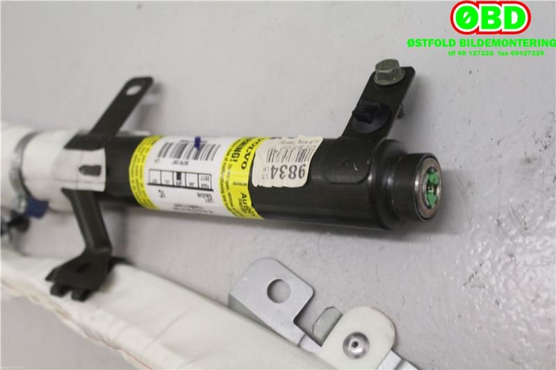 Airbag gardin venstre til Volvo V70 2005-2007 (Type II, Fase 2)  (VOLVO|8623491||30781287)