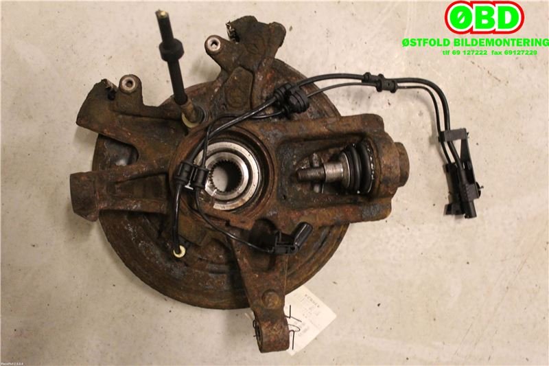 Hjulspindel venstre bak til Mercedes ML 1997-2005 (W163) (W163) (MERCEDES|A 163 350 02 08|A 163 350 01 08|)