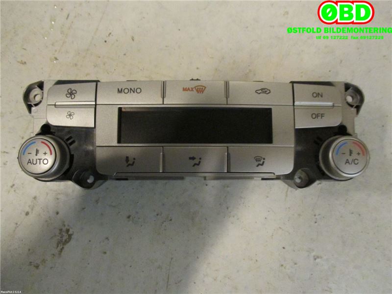 Varmeapparat betjening til Ford Mondeo, 2007-2010 (Type IV, Fase 1)  (FORD|1676129)