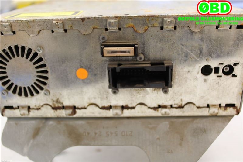 Bilstereo navigasjon til Mercedes E-Klasse 1995-2000 (Fase 1) (W210) (W210) (A 140 820 20 97|7612001117|14082002097)