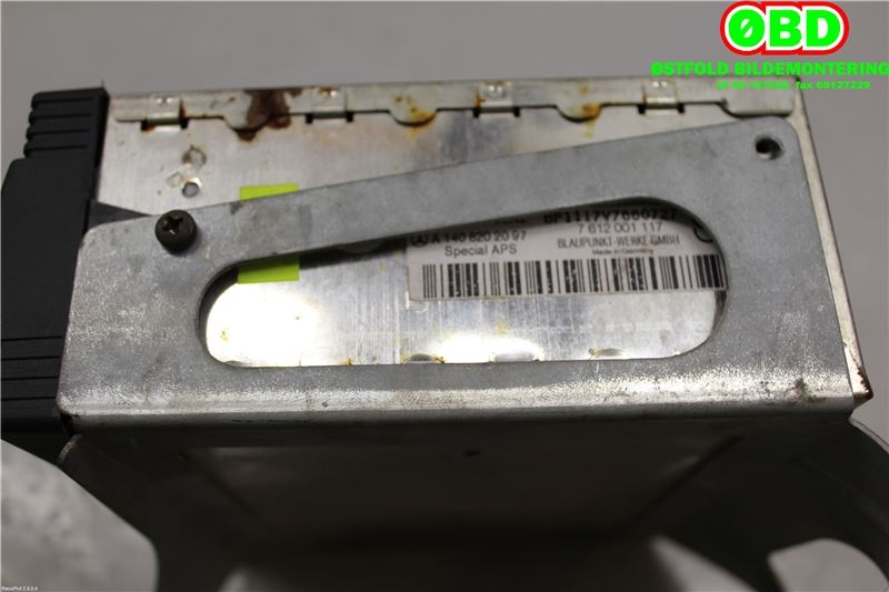 Bilstereo navigasjon til Mercedes E-Klasse 1995-2000 (Fase 1) (W210) (W210) (A 140 820 20 97|7612001117|14082002097)