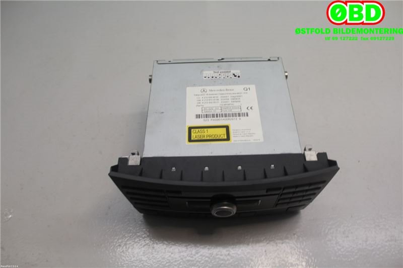 Bilstereo til Mercedes E-Klasse 2009-2013 (Fase 1) (W212) (W212) (MERCEDES|A 212 906 99 00||2129069900)