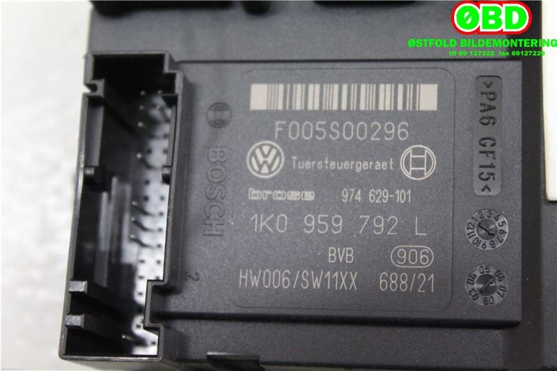 Ruteheis høyre foran til VW Passat 2005-2010 (B6) (B6) (VOLKSWAGEN|1K0 959 702 AE||1K0959702P)