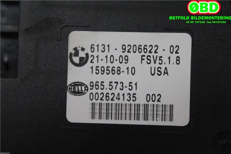 Taklyspanel til BMW X5 2007-2013 (E70) (E70) (BMW||61319206622)