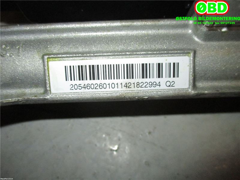 Tannstang elektrisk til Mercedes C-Klasse 2014-2018 (Fase 1) (W205) (W205) (Mercedes 205|A 205 460 26 01|A 205 460 53 02|2054602601)