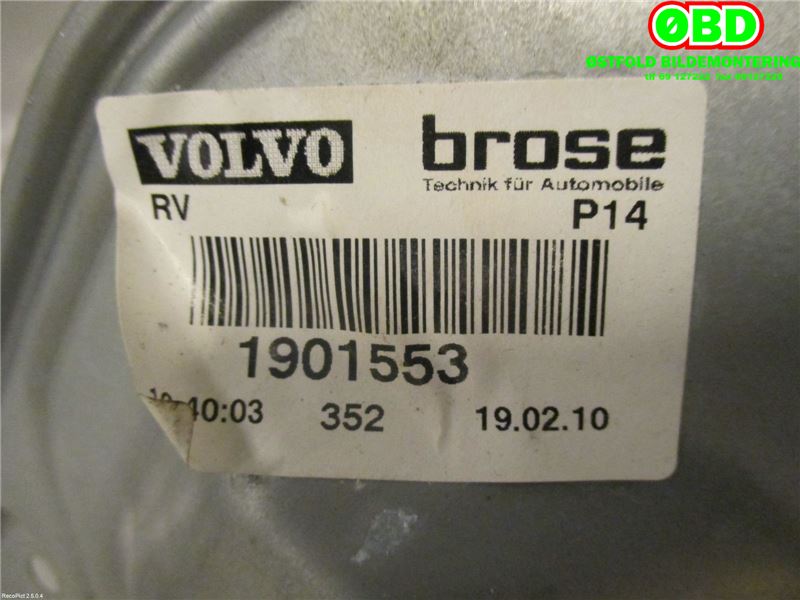 Ruteheis til Volvo C30 2010-2012 (Fase 2)  (VOLVO|30784510|)