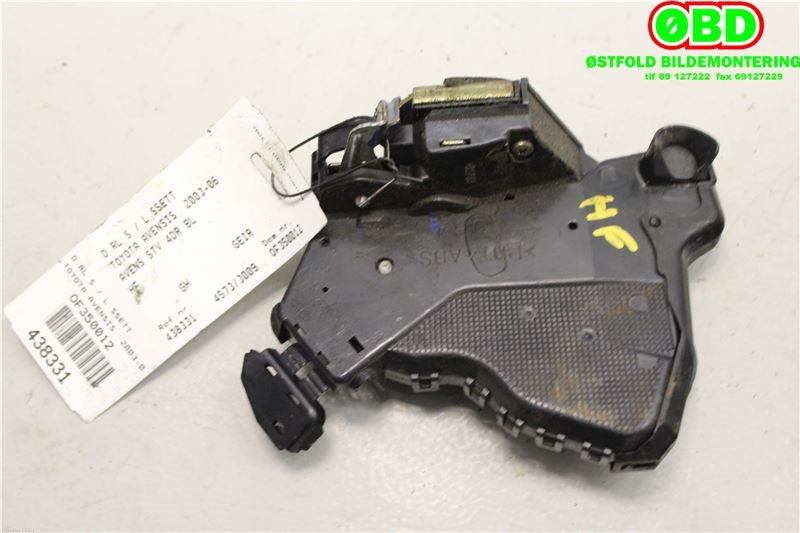 Låsekasse høyre foran til Toyota Avensis 2003-2008 (Type II)  (TOYOTA|6903002161|)