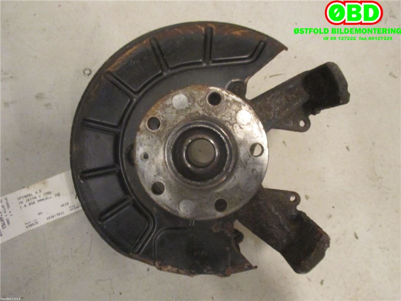 Hjulspindel høyre foran til VW Jetta 2005-2010  (VOLKSWAGEN|1K0 407 256 P|)