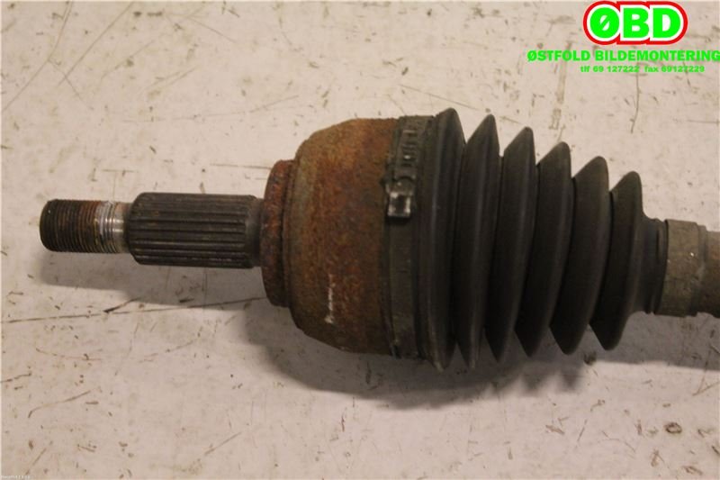 Drivaksel venstre foran til Renault Scenic 2003-2009 (Type II)  (RENAULT|8200198016|)