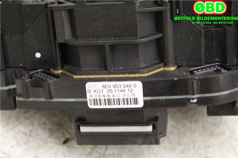 Bryter combi til Audi A4 2001-2004 (Type II) (B6) (B6) (AUDI|8E0953549N||8E0953549S)