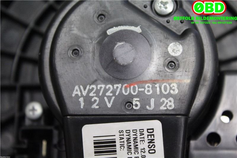 Varmeapparat motor til Toyota Auris 2007-2010 (Type I, Fase 1)  (TOYOTA|8710302150|2727008103|)