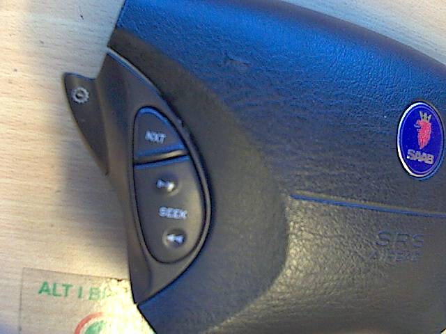 Airbag rattpute til Saab 9-5 2001-2005 (Type I, Fase 2)  (SAAB|601519800B|)