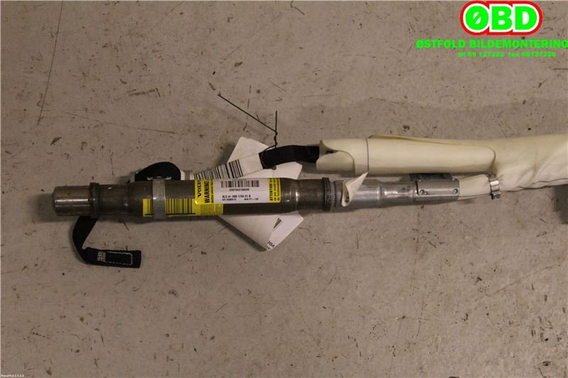 Airbag gardin høyre til Volvo V50 2004-2007 (Fase 1)  (VOLVO|30642750||30698626)