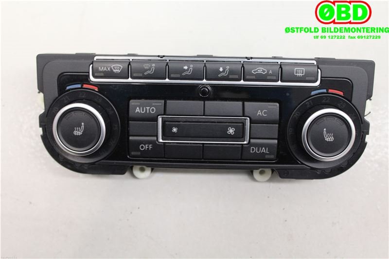 Varmeapparat betjening til VW Touran 2010-2015 (Type I, Fase 3)  (VOLKSWAGEN|5K0 907 044 GK||5K0907044ES)