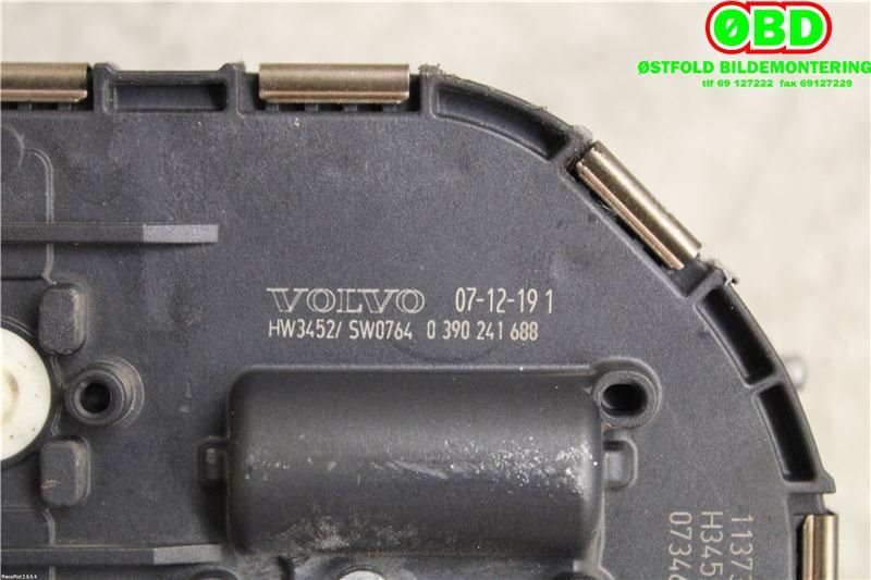 Viskermotor frontrute til Volvo V50 2007-2012 (Fase 2)  (VOLVO V50R||1397220585)
