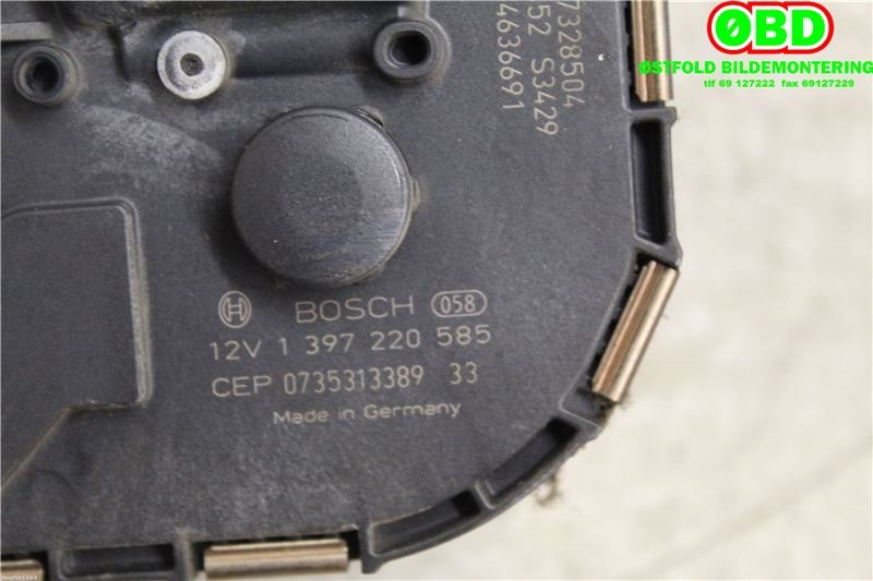 Viskermotor frontrute til Volvo V50 2007-2012 (Fase 2)  (VOLVO V50R||1397220585)