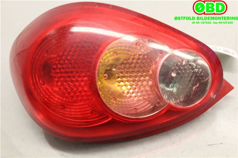 Baklykt høyre til Toyota Aygo 2005-2014 (Type I) (TOYOTA|815510H020|)