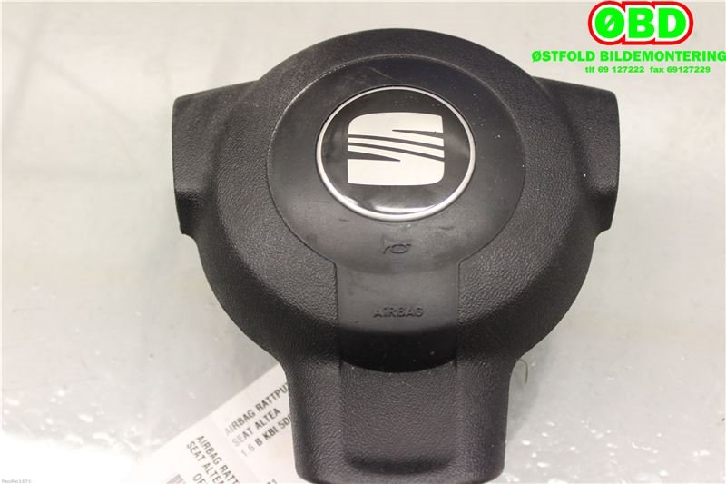 Airbag rattpute til Seat Altea, 2004-2015  (SEAT|5P0 880 201 AJ)