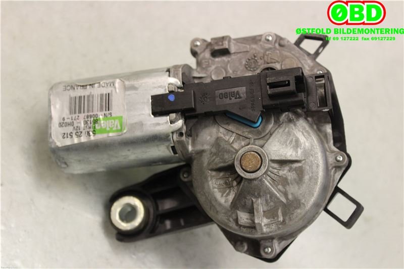 Viskermotor bakrute til Citroën C1 2006-2014 (Type I) (CITROEN C1 ELECTRIC|6405 T2|53025512|851300H020)