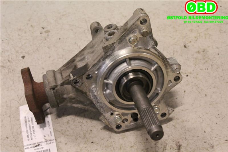 Girkasse 4WD fordelingskasse til Nissan Qashqai, 2010-2014 (Type I, Fase 2)  (NISSAN|33100EN10B)