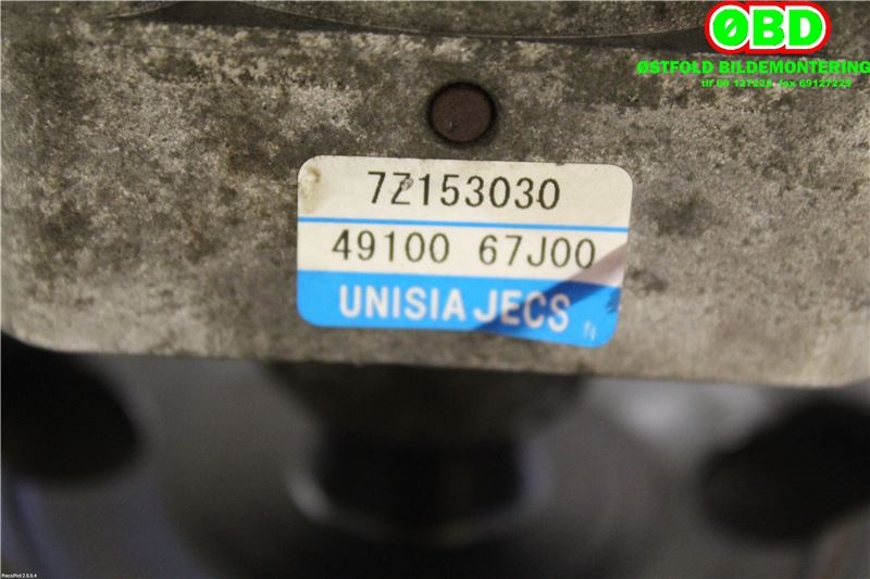 Servo pumpe mekanisk til Suzuki Grand Vitara 2005-2015 (Type III)  (SUZUKI|49100-67J00|)