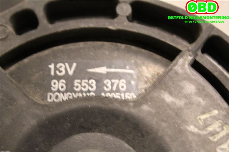 Kjølevifte til Chevrolet Lacetti, 2005-->>  (CHEVROLET (KR)|)