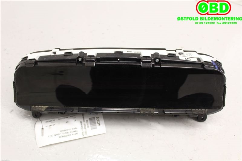 Instrumentpanel til Toyota Prius +7 2012-2020 (Type III) (stasjonsvogn) (stasjonsvogn) (TOYOTA|8380947050||8380047840)