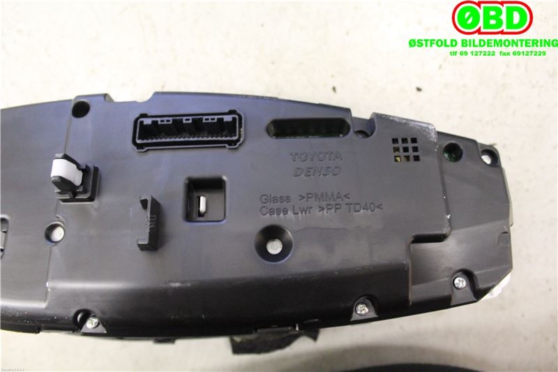 Instrumentpanel til Toyota Verso 2009-2016 (Type III)  (TOYOTA|838000F070|)