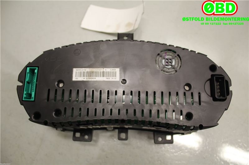 Instrumentpanel til Škoda Fabia 2007-2010 (Type II, Fase 1)  (SKODA|5J0 920 801 B|)