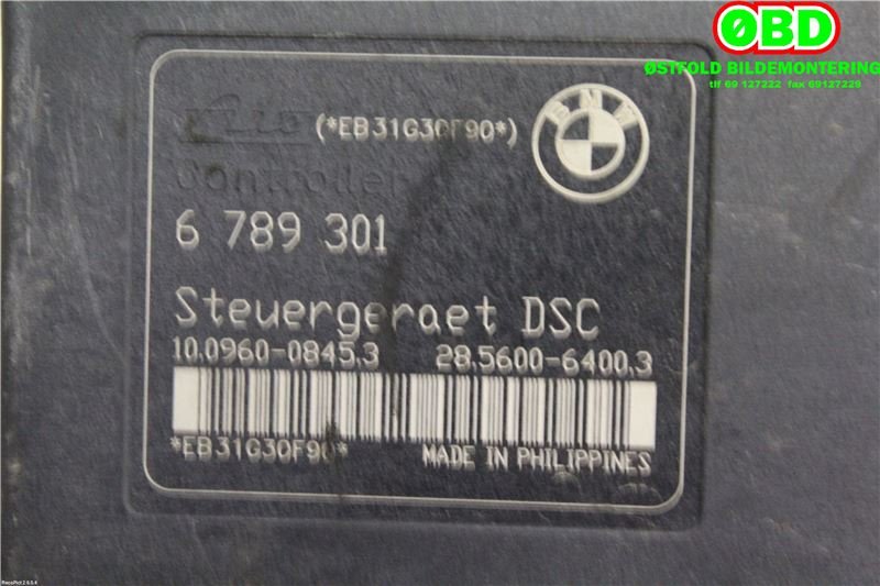ABS sentral til BMW 3-Serie 2005-2011 (E90/E91/E92/E93) (E90/E91/E92/E93) (BMW|34516863354|)