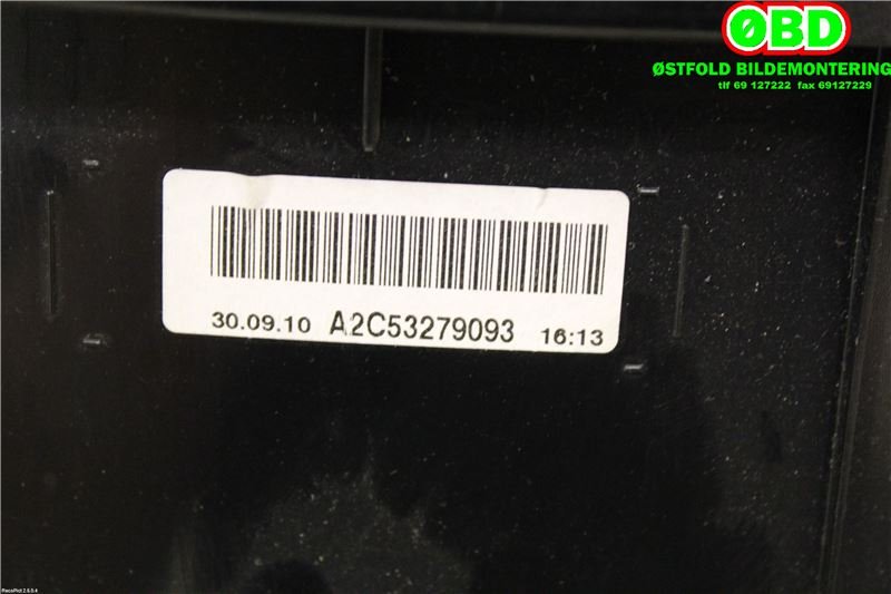 Instrumentpanel til Mercedes E-Klasse 2009-2013 (Fase 1) (W212) (W212) (MERCEDES|A 212 900 25 09|A 212 900 10 10|2129002509)