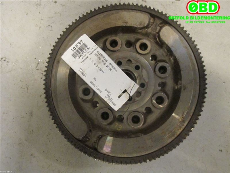 Svinghjul manuell til Volvo V50 2007-2012 (Fase 2) (VOLVO|31256716|)