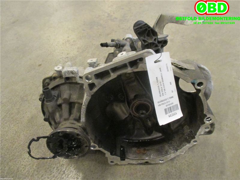 Girkasse manuell til VW Polo 2009-2014 (Type V, Fase 1)  (VOLKSWAGEN|02R 300 042 P|KFK|)