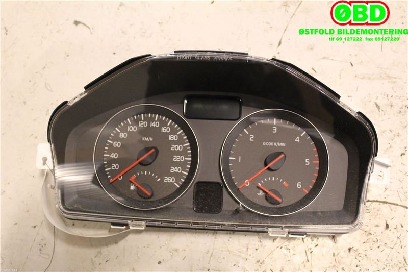 Instrumentpanel til Volvo V50 2007-2012 (Fase 2) (VOLVO|36002714||31254776)