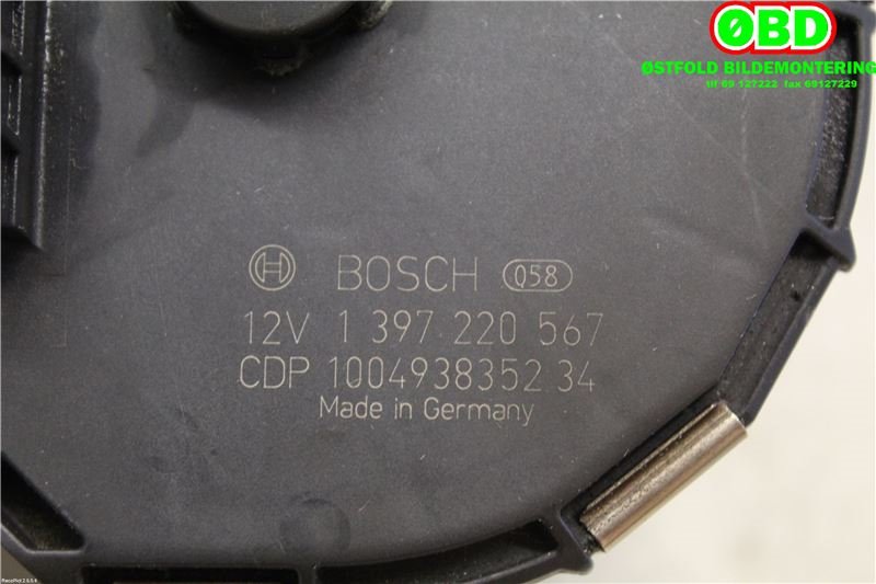 Viskermotor frontrute til Mercedes E-Klasse 2009-2013 (Fase 1) (W212) (W212) (MERCEDES||1397220567)