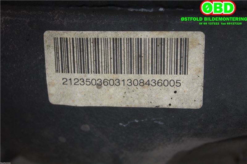 Kardang klokke bak til Mercedes E-Klasse 2009-2013 (Fase 1) (W212) (W212) (MERCEDES|A 204 350 01 14|)