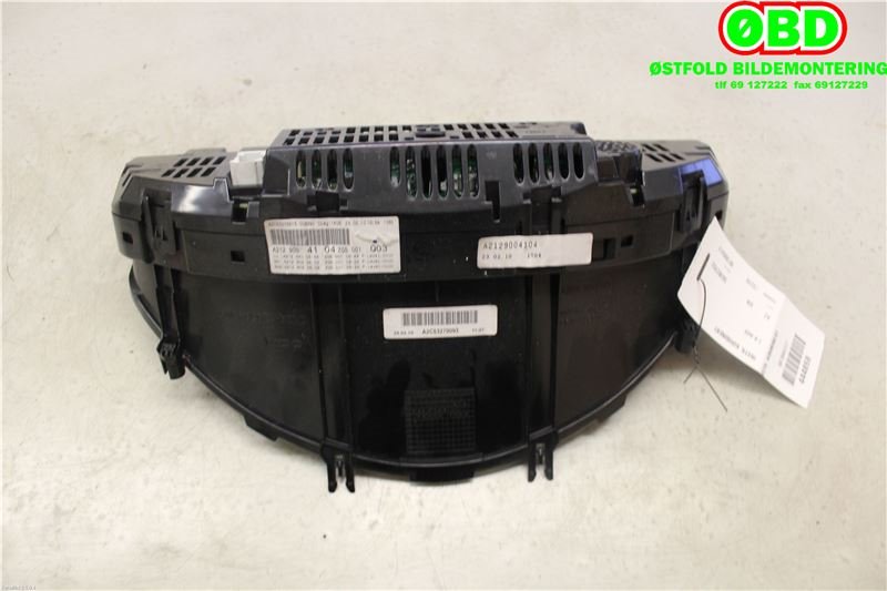 Instrumentpanel til Mercedes E-Klasse 2009-2013 (Fase 1) (W212) (W212) (MERCEDES|A 212 900 41 04||2129004104)
