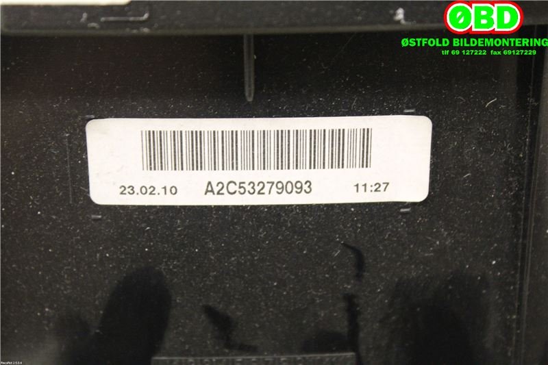 Instrumentpanel til Mercedes E-Klasse 2009-2013 (Fase 1) (W212) (W212) (MERCEDES|A 212 900 41 04||2129004104)