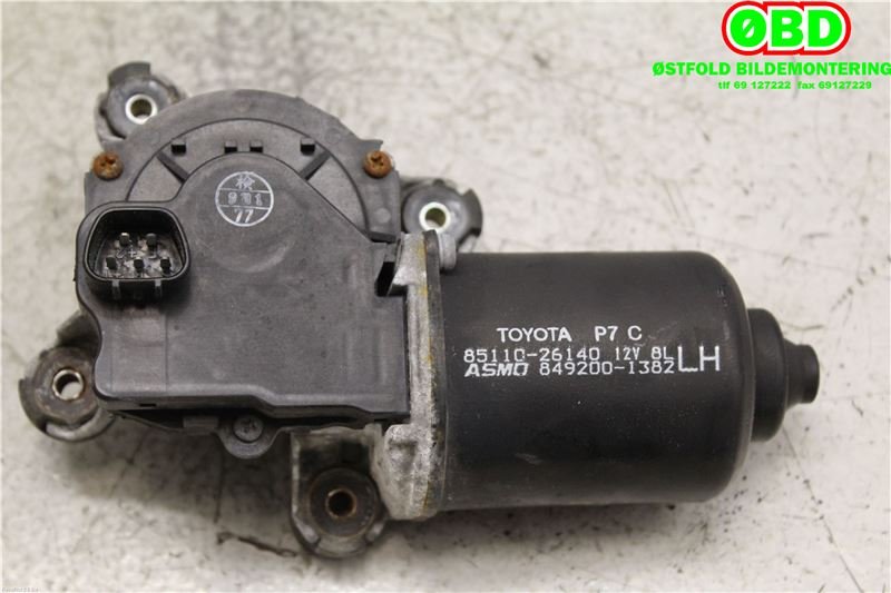 Viskermotor frontrute til Toyota Hiace 2007-2012 (Fase 3)  (TOYOTA|8511026140|8492001382)