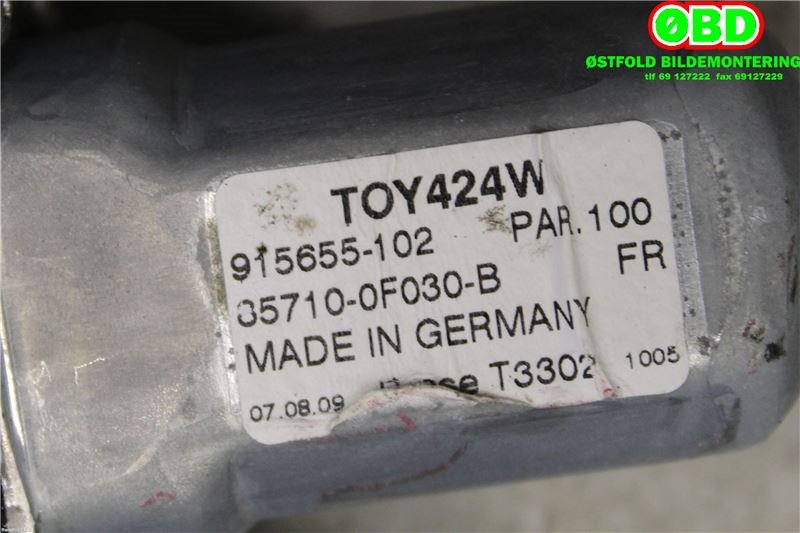 Ruteheis til Toyota Verso 2009-2016 (Type III)  (TOYOTA|698200F020|)