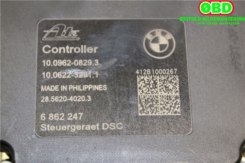 ABS sentral til BMW 3-Serie 2012-2018 (F30/F31/F34) (F30/F31/F34) (BMW|34 51 6 862 250|10021209354|)